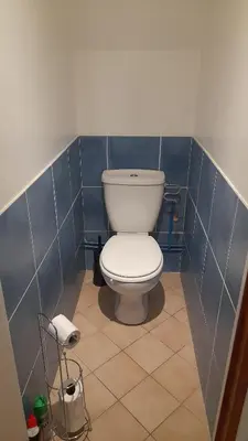 Salle de bains dans l'établissement Chez Thomas