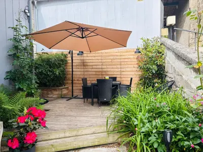 Jardin de l'établissement L'inattendue
