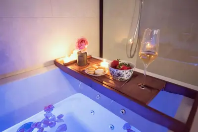 Boissons dans l'établissement Domaine du lion rouge Piscine et Spa