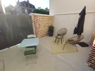 Balcon ou terrasse dans l'établissement La suite d'Arches