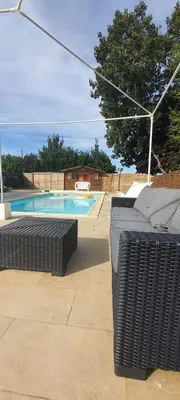 Piscine de l'établissement Magnifique appartement 2p avec piscine partagée ou située à proximité