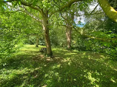 Jardin de l'établissement La ferme Sainte-Damaris de la Maurienne