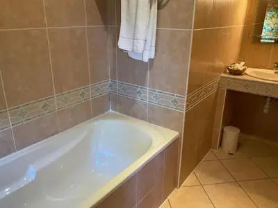 Salle de bains dans l'établissement A l oree du bois