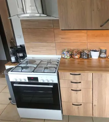Cuisine ou kitchenette dans l'établissement Reims Saint-Remi