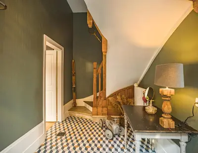 Un ou plusieurs lits dans un hébergement de l'établissement Le Clos maison 3 chambres avec extérieur et parking Epernay centre