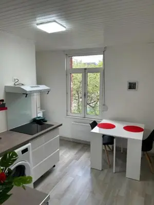 Cuisine ou kitchenette dans l'établissement Richelieu 2 chez Adrien