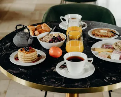 Nourriture dans l'hôtel ou à proximité