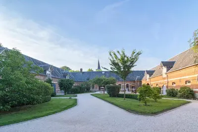 Vue générale sur la montagne ou vue sur la montagne depuis l'hôtel