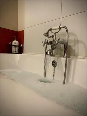 Salle de bains dans l'établissement Logement, plein centre du village de Verzy