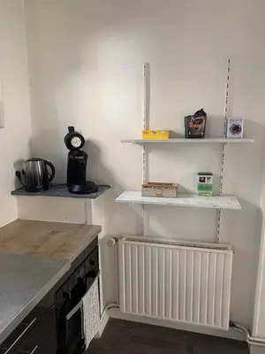 Cuisine ou kitchenette dans l'établissement Le Voltaire 4 chez Adrien Hyper centre