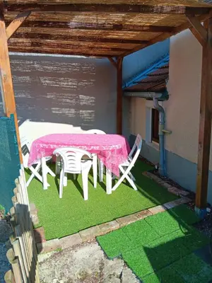 Jardin de l'établissement Maison cocoon et chaleureuse