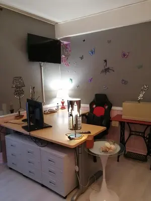 Télévision ou salle de divertissement dans l'établissement Maison cocoon et chaleureuse