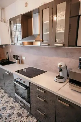 Cuisine ou kitchenette dans l'établissement Appartement d'Alexandre hyper centre-ville