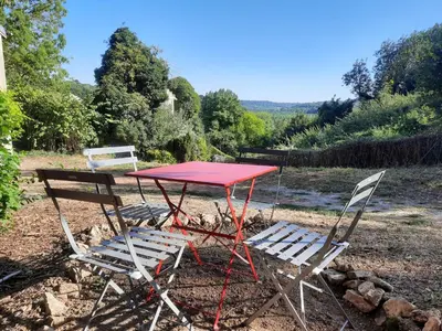 Paysage naturel près de la maison de vacances