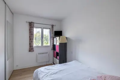 Un ou plusieurs lits dans un hébergement de l'établissement Maison Mareuil
