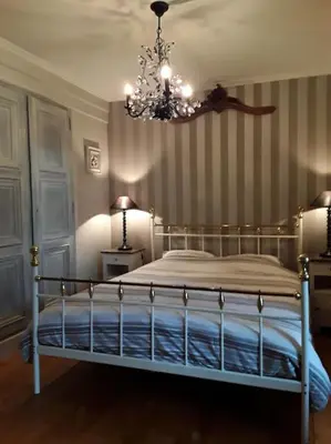 Un ou plusieurs lits dans un hébergement de l'établissement Vakantiewoning Le Chêne