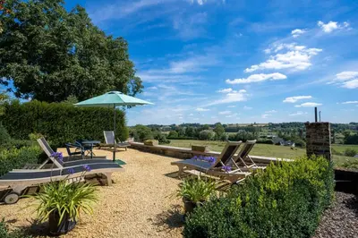 Jardin de l'établissement Au Chantecler