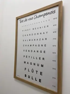 Plan de l'établissement Gîte La Hallette au cœur du vignoble Champenois, classé 2 étoiles