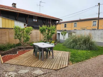 Jardin de l'établissement Maison de campagne