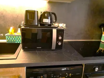 Cuisine ou kitchenette dans l'établissement Le Paisible par Picardie Homes