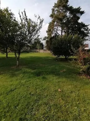 Jardin de l'établissement Charmant gîte : Les flambeaux