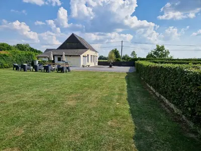 Jardin de l'établissement Gîte la crinière au vent