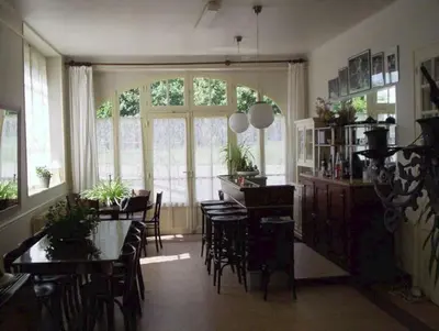 Restaurant ou autre lieu de restauration dans l'établissement Hotel de la Gare