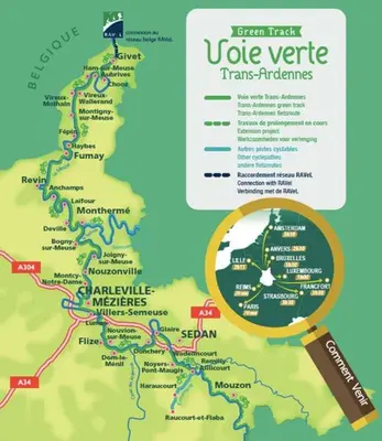 Plan de l'établissement Gîte Linglet