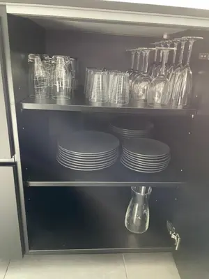 Cuisine ou kitchenette dans l'établissement Le cinquante-deux appartement de Charme