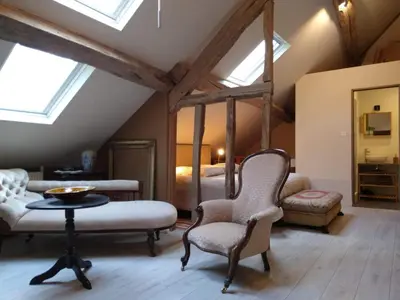 Coin salon dans l'établissement BenB La Fosse Bleue