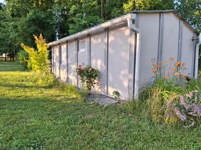Jardin de l'établissement Gîte Nature et détente