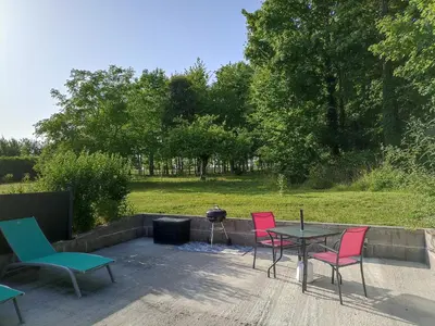 Jardin de l'établissement Gîte Nature et détente