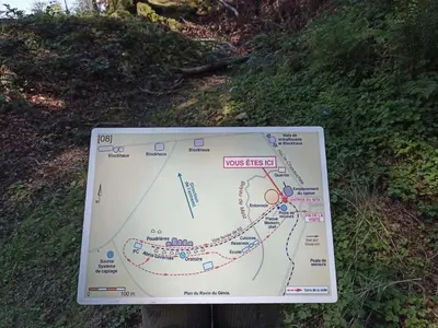 Plan de l'établissement Gîte Nature et détente
