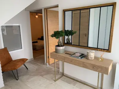 Plan de l'établissement Maison d architecte avec spa