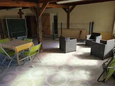 Coin salon dans l'établissement Maison indépendante avec 3 chambres