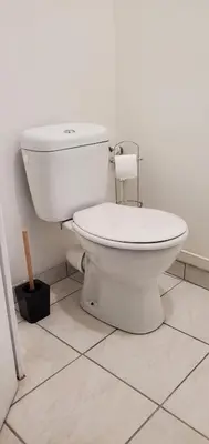 Salle de bains dans l'établissement Triangle d'or - Calme et Cosy, Appartement 1 chambre