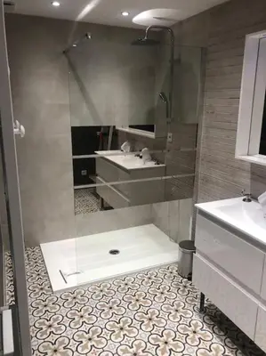 Salle de bains dans l'établissement Une maison agréable pour se détendre