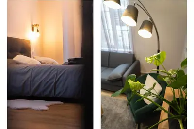 Un ou plusieurs lits dans un hébergement de l'établissement La Ferme de Bacchus