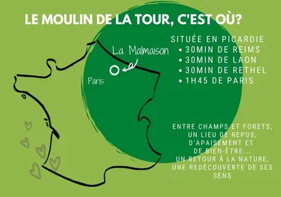 Plan de l'établissement Au Moulin de la Tour
