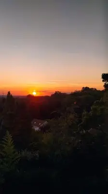 Paysage naturel près de la villa