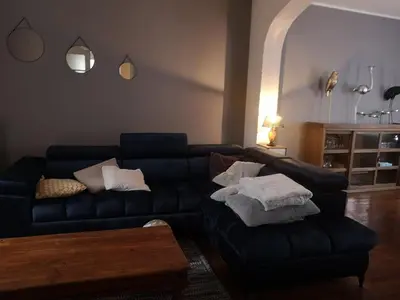 Coin salon dans l'établissement Le repos bien mérité