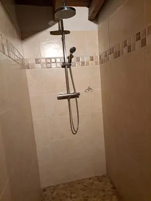 Salle de bains dans l'établissement Chambre d'hôtes Bien-être
