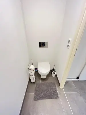 Salle de bains dans l'établissement Amsterdam - Bel appartement