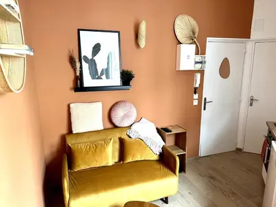 Coin salon dans l'établissement Terra Cotta # REIMS