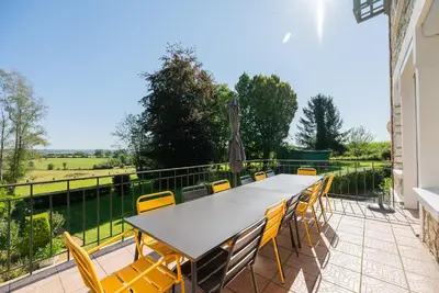 Balcon ou terrasse dans l'établissement Villa Lenoir