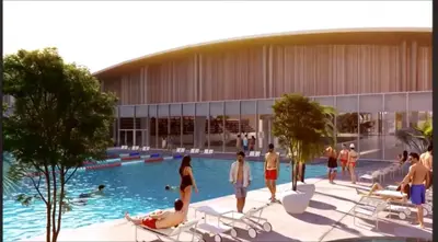 Piscine de l'établissement Les Rives Rémoises ou située à proximité
