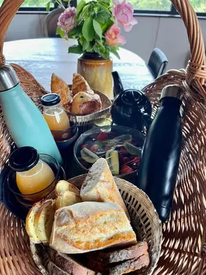 Nourriture dans la maison d'hôtes ou à proximité