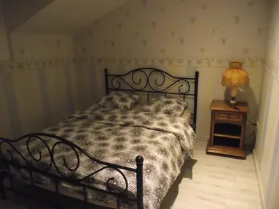 Un ou plusieurs lits dans un hébergement de l'établissement Maison chez DANETTE